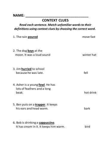 Reading Comprehension