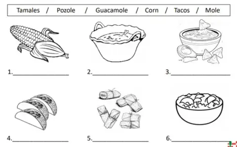 Typical Mexican Food