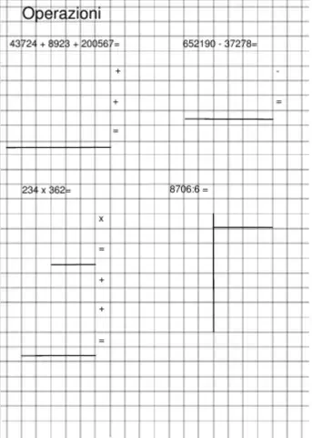 Operazioni