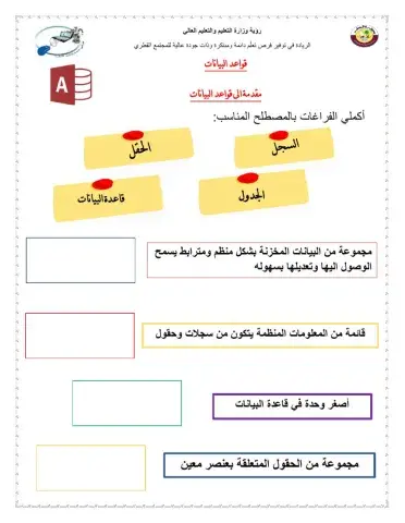 قواعد البيانات