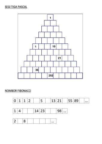 PASCAL and FIBONACCI