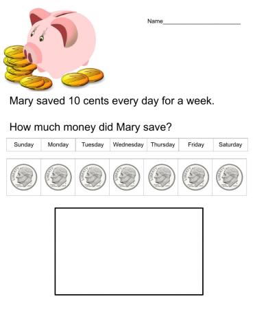 How Much Did Mary Save?