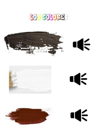 Vocabulario los colores 2