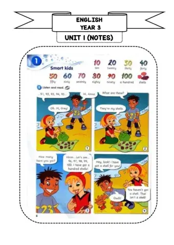 year 3 Numbers in tens