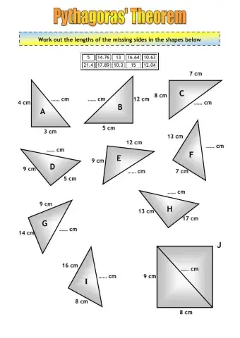 The Pythagorean Theorem
