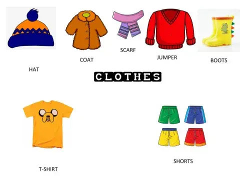Clothes vocabulary