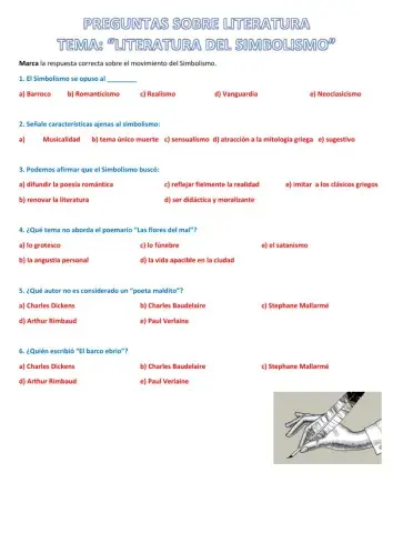 El simbolismo francés