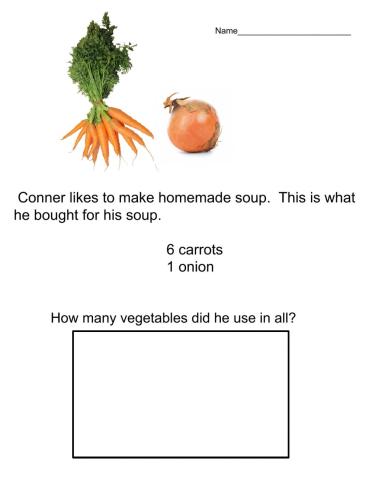 How Many Vegetables?