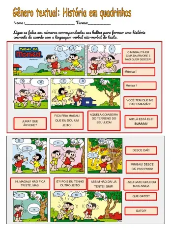 História em quadrinhos 