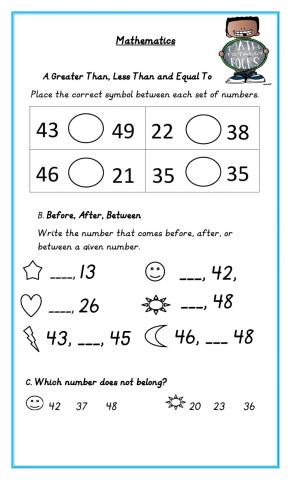 Greater Than Less Than