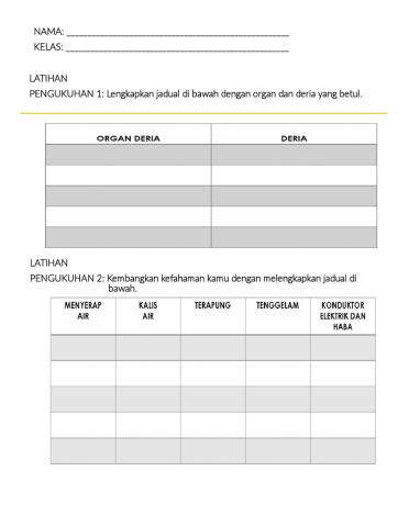 Memerhati dan Mengelas Sifat bahan