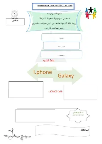 مقارنة ابل وسامسونغ