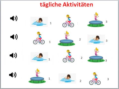 Tägliche Aktivitäten 2