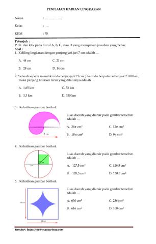 Mathematics Interactive Worksheet