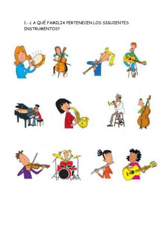 Instrumentos musicales