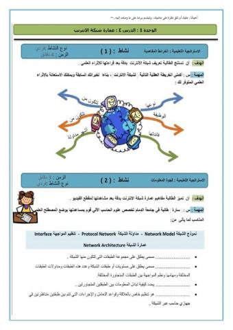 عمارة ومداولات شبكة الانترنت