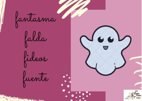 Lectura f, elige PALABRA CORRECTA