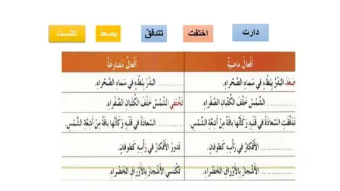 أقسام الفعل