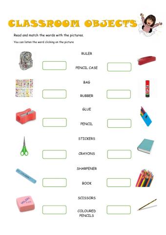 Classroom objects