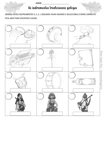 Instrumentos tradicionais galegos