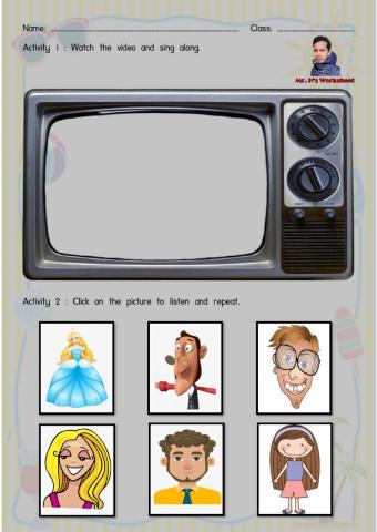 English Year 3 Welcome Lesson 1