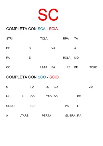 SC suono duro e dolce