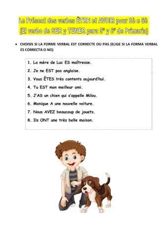 Le Présent en français