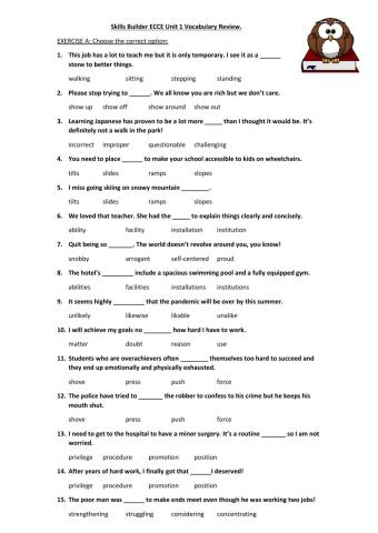 New skills builder ecce