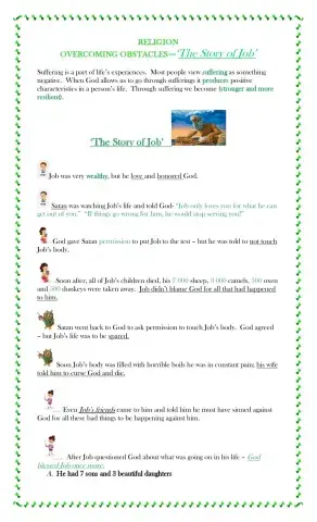 Overcoming Obstacles