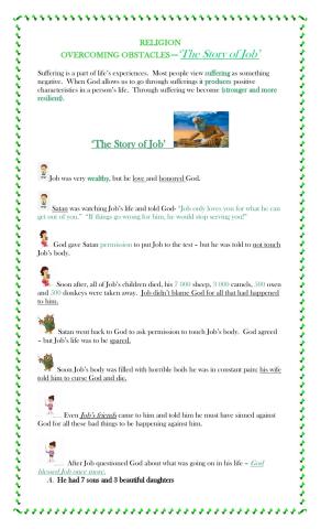 Overcoming Obstacles