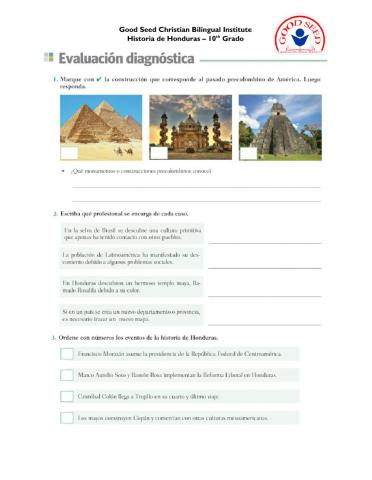 Evaluación diagnóstica 1U HH