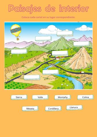 El paisaje de interior