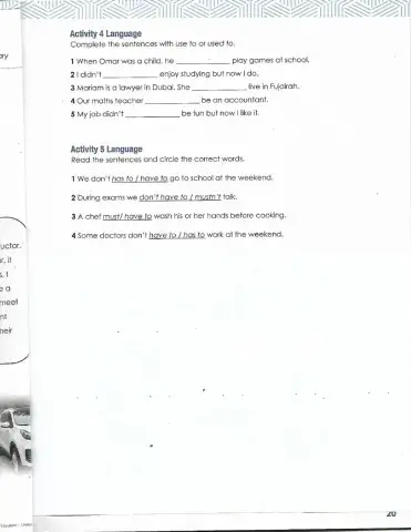 Unit 5 Lesson 10 revision