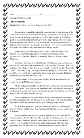 Daniel and his Friends