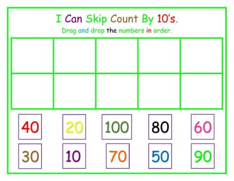 Skip Count by 10's DJ