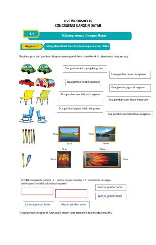 Kongruensi bangun datar