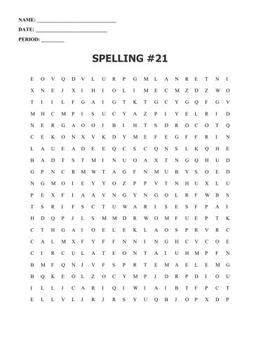 Word search -21