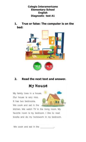 Diagnostic English A1.