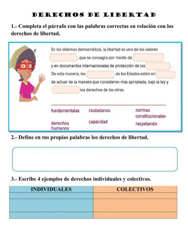 Derechos de libertad