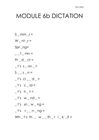 Module 6b