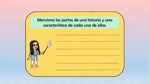 Exit card - Partes de un cuento