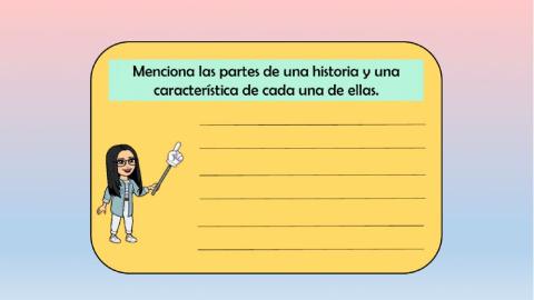 Exit card - Partes de un cuento