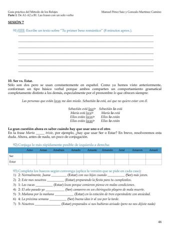 R1 Sesión 7 - Ser y Estar