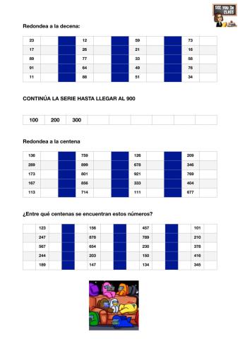 Aproximación decena y centena