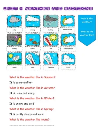 6. 4 Weather and Emotions