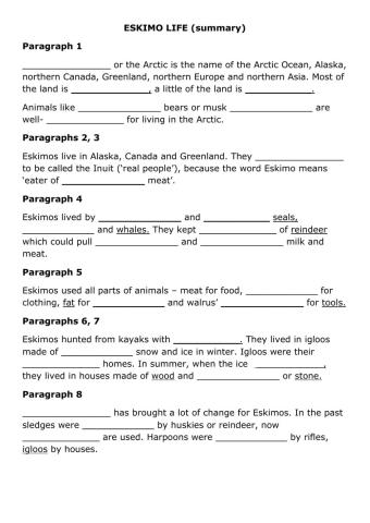 Eskimo Life