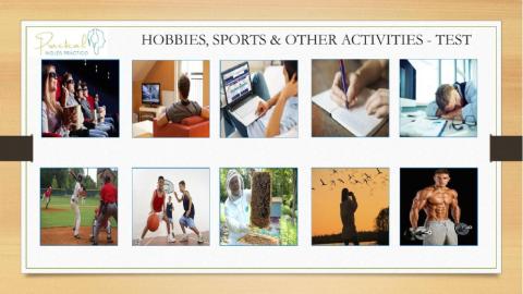 Vocabulary test - hobbies & sports - part 2