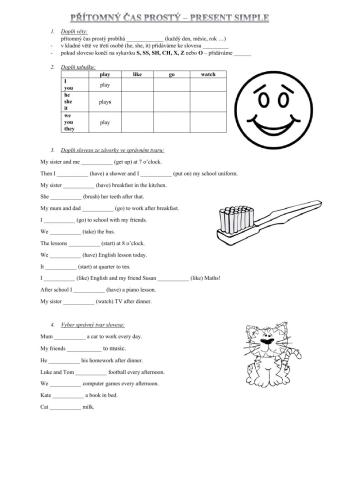 Present simple affirmative