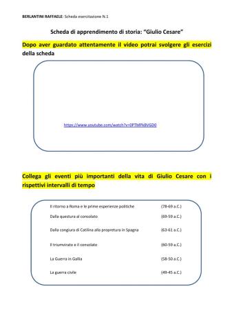 GIULIO CESARE scheda