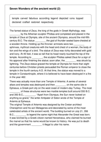 Seven Wonders of the Ancient World